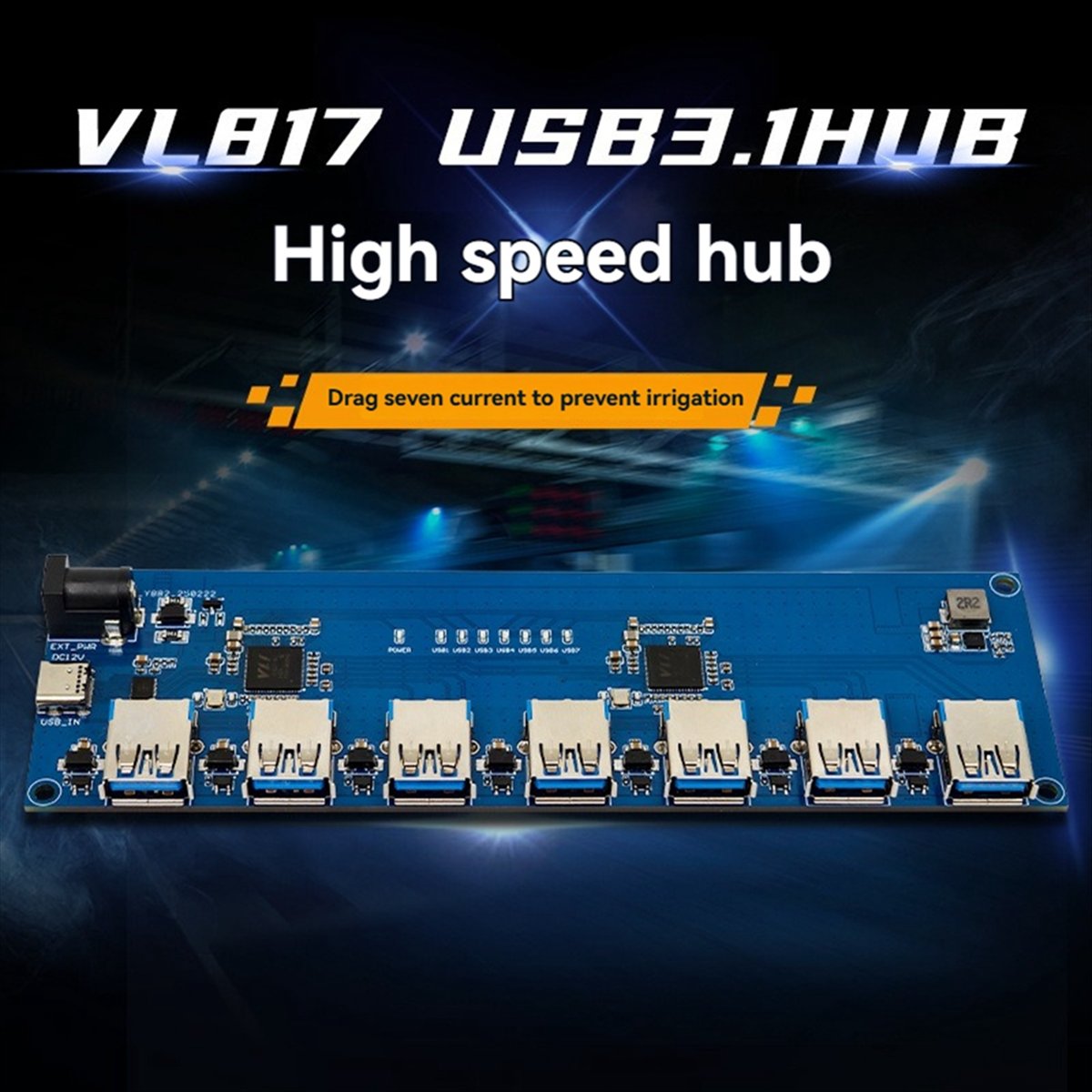 Usb Hub Type C - AAAE VL817 USB3.1 HUB Module High-Speed