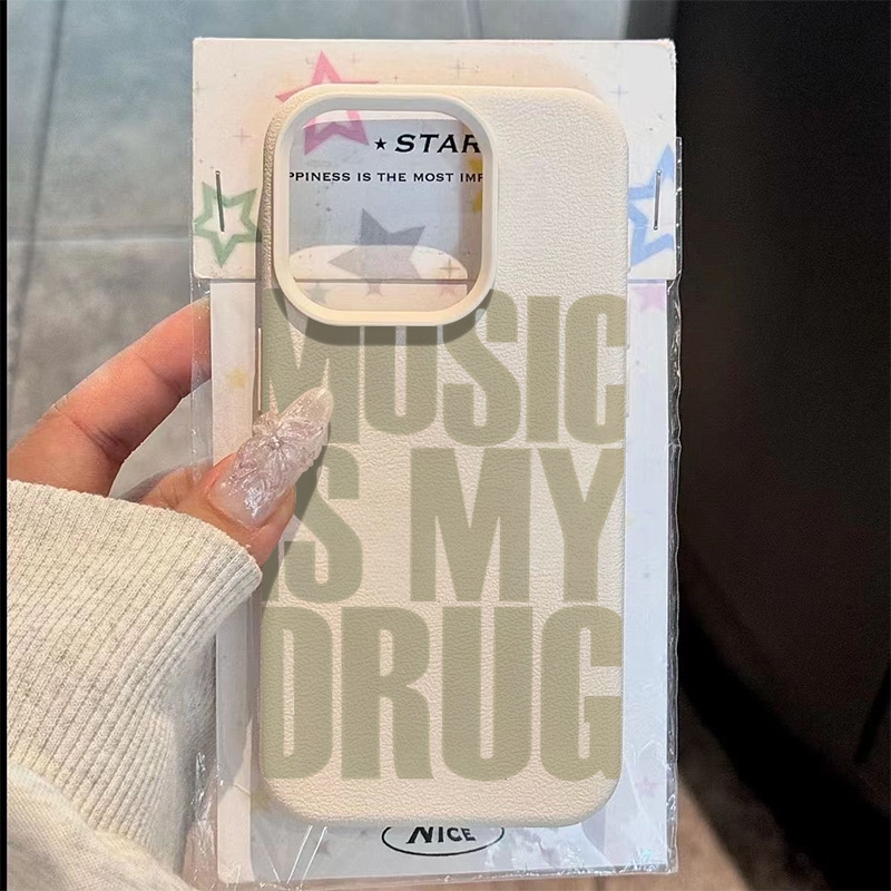 MUSIC IS MY DRUG Pattern Phone - Samsung Galaxy A55 recension och pris