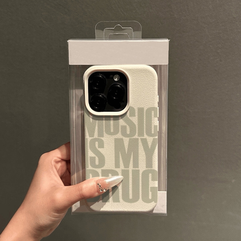 MUSIC IS MY DRUG Pattern Phone - Samsung Galaxy A55 recension och pris