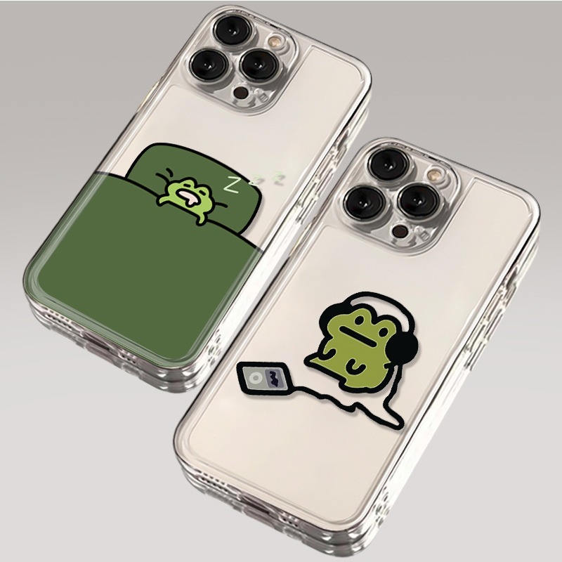 Cartoon Sleep Frog Phone Case  - Samsung Galaxy S24 recension och pris
