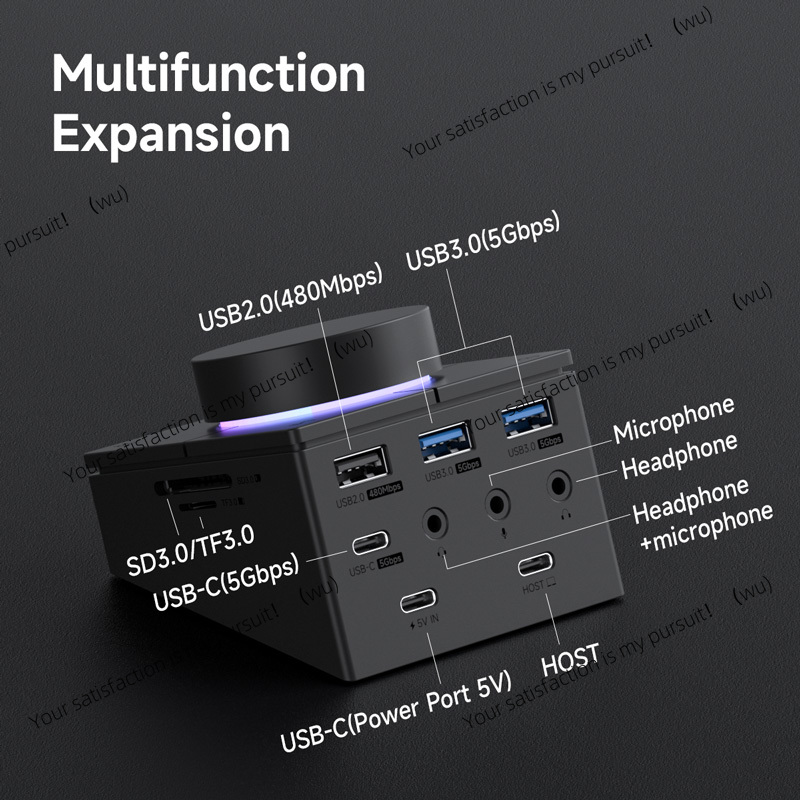 USB C Hub With Shortcut Button - Usb Hub Type C recension och pris