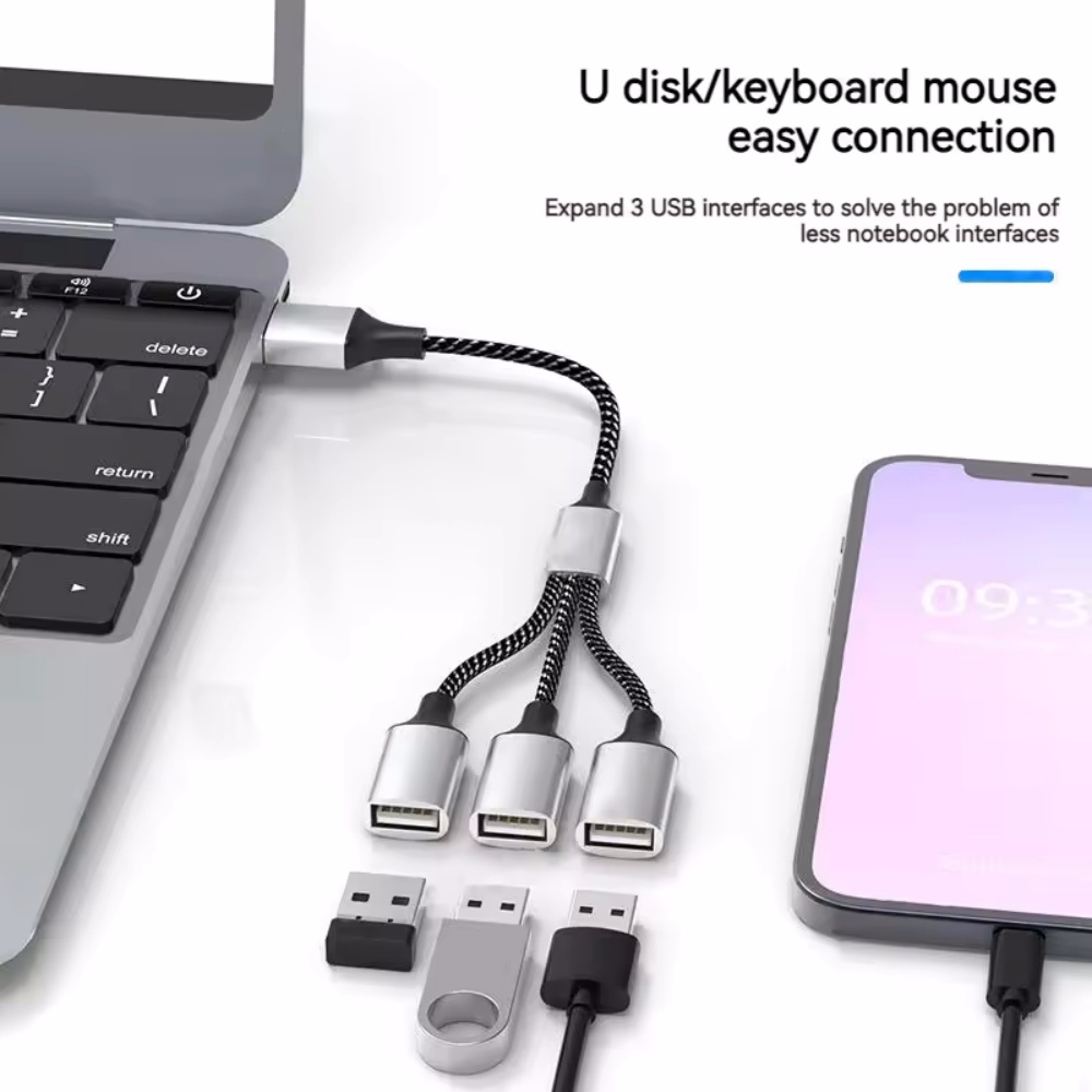USB Hub Extensions Type C Male - Usb Hub Type C recension och pris