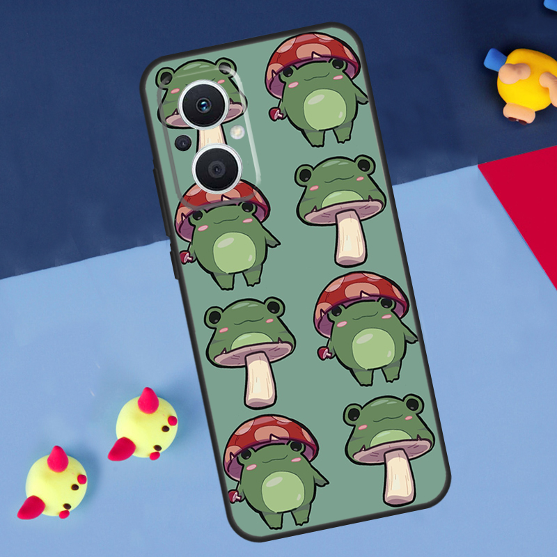 Kawaii Frog Mushroom Case For  - Oppo Reno 12 recension och pris