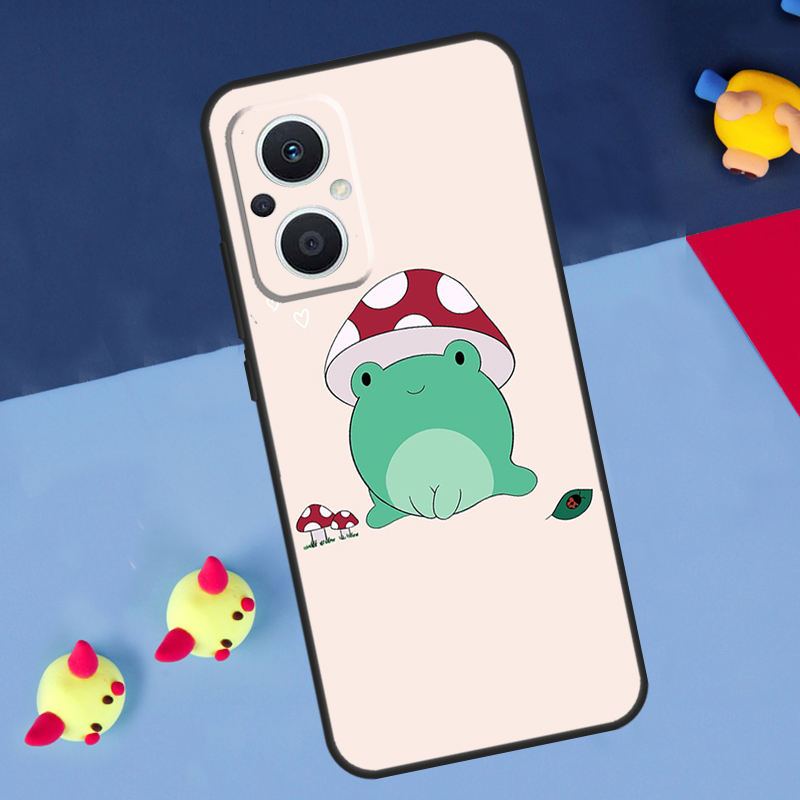 Kawaii Frog Mushroom Case For  - Oppo Reno 12 recension och pris