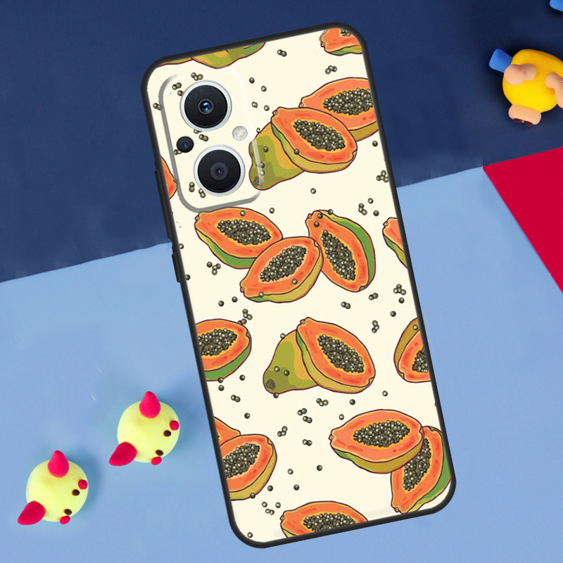 Avocado Pear Papaya Pomegranat - Oppo Reno 12 recension och pris