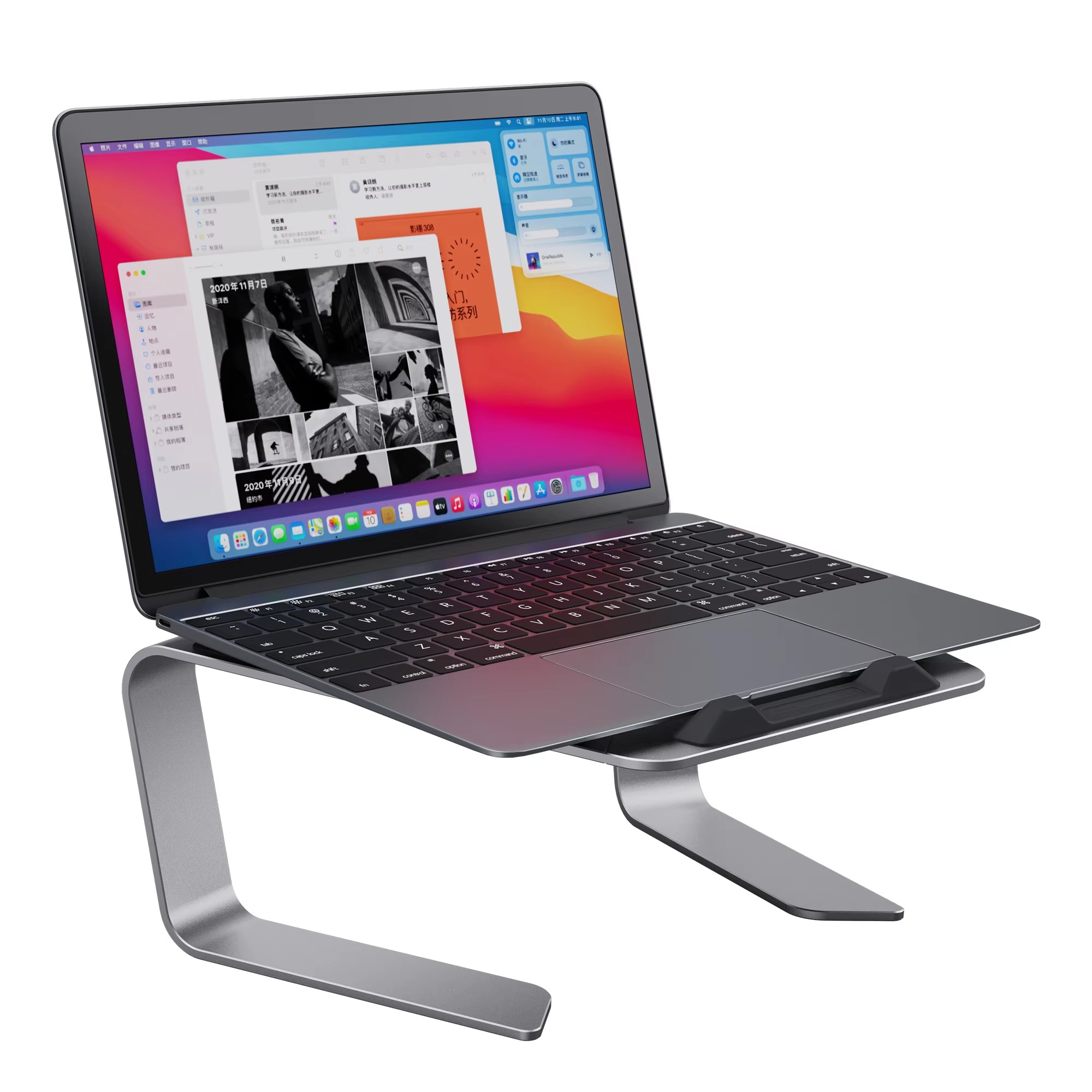 Adjustable Height Aluminum Gam - Cooling Stand Tablet recension och pris