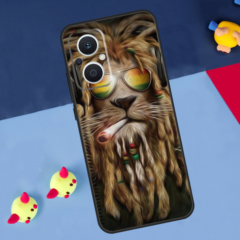 Rasta Lion Case For OPPO Find  - Oppo Reno 12 recension och pris