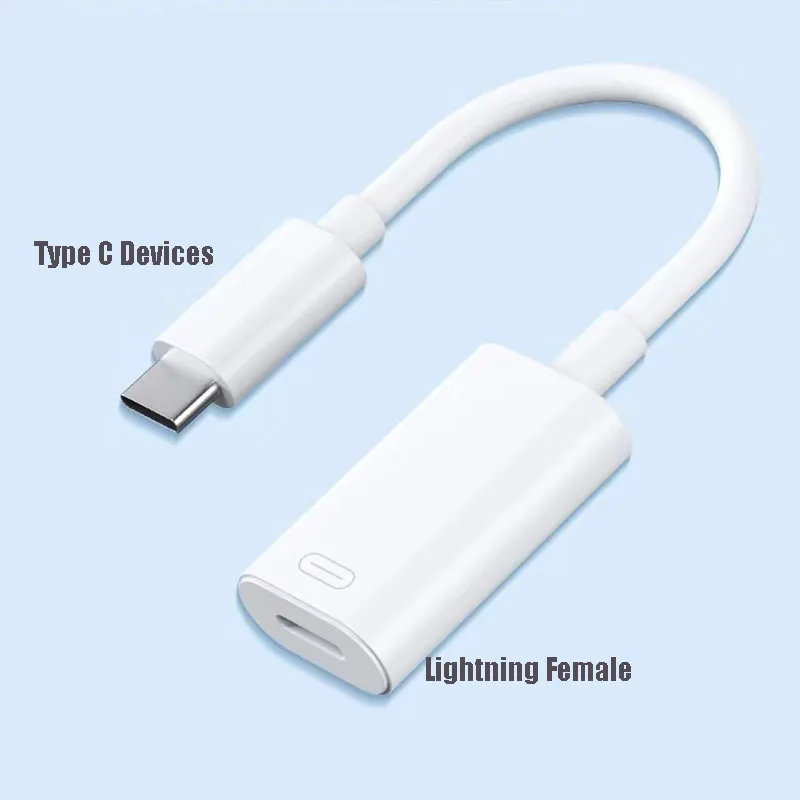 Type C to iOS Earphone Convert - Wired Earphone Lightning recension och pris