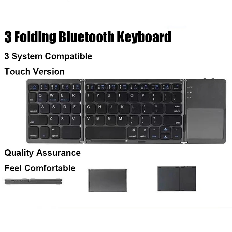 KEBIDUMEI Tri-Fold Bluetooth K - Android Tablet Gaming Accessories recension och pris