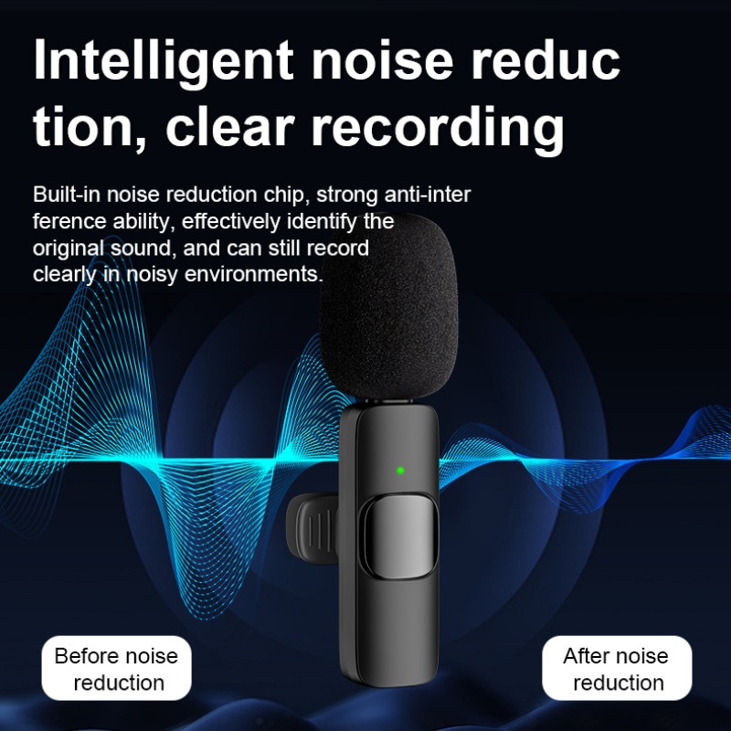 Wireless Lavalier Microphone 2 - Android Tablet Gaming Accessories recension och pris