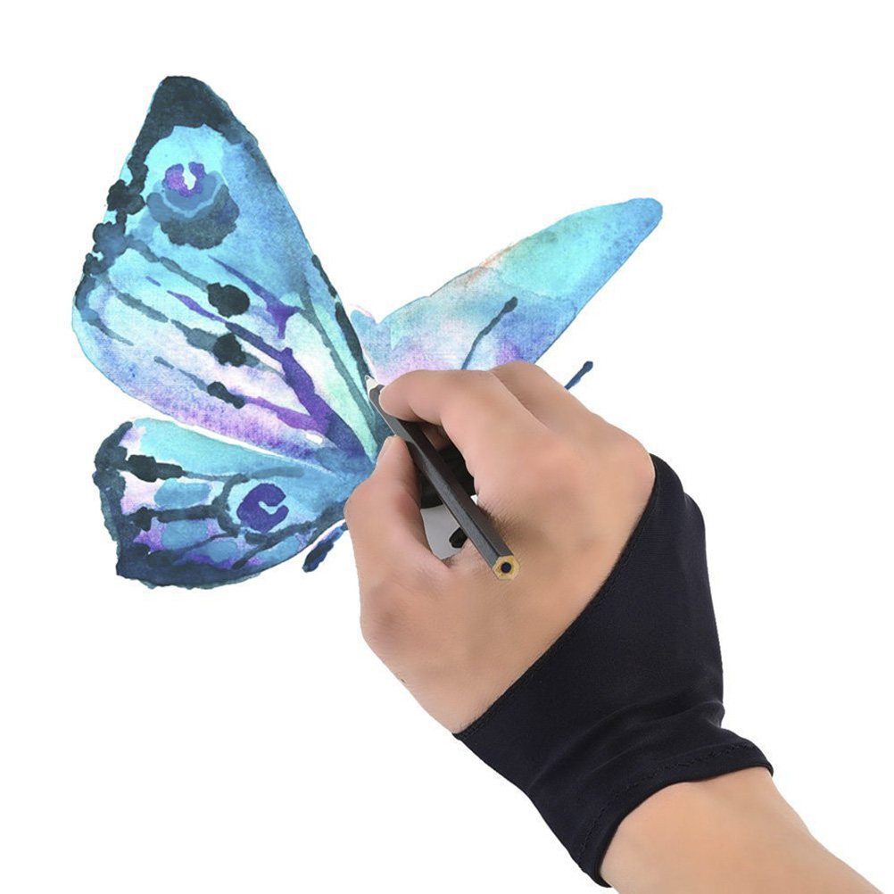 2Pcs Artist Drawing Gloves Two - Drawing Glove Artist recension och pris