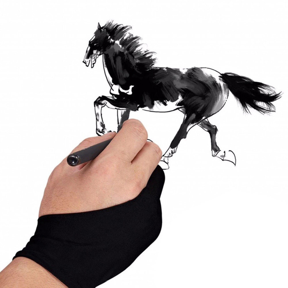 2Pcs Artist Drawing Gloves Two - Drawing Glove Artist recension och pris