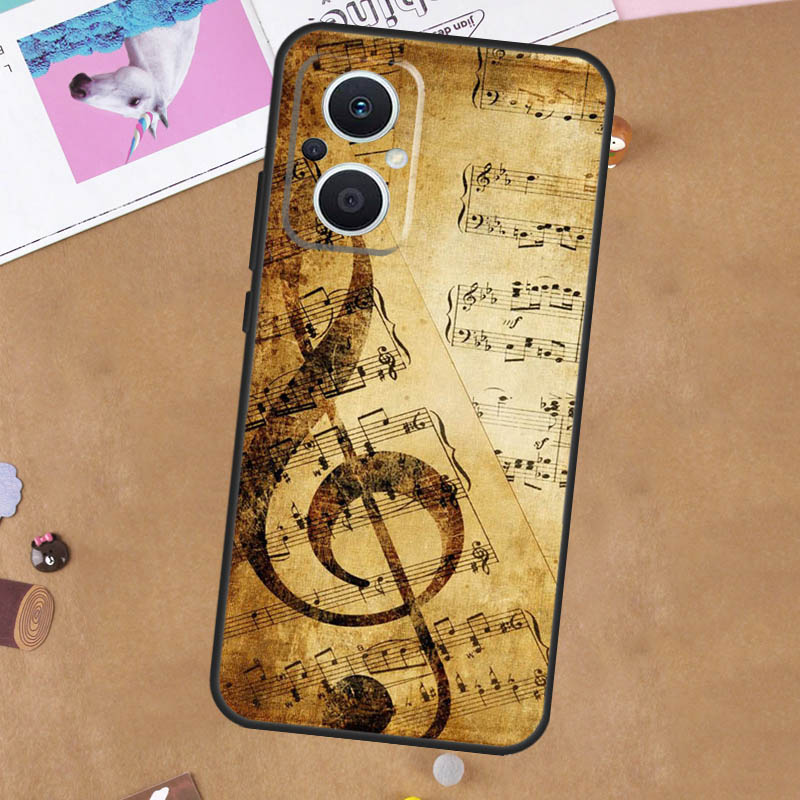 Music Note Symbol Piano Case F - Oppo Reno 12 recension och pris