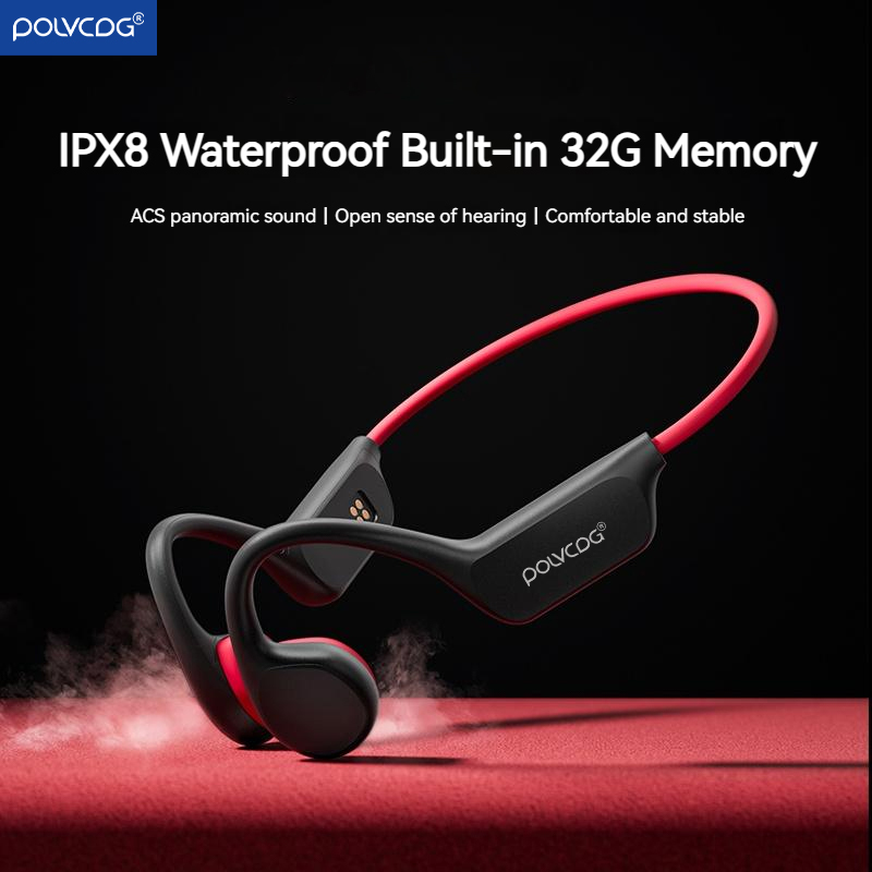 POLVCDG Bone Conduction Headse - Wired Earphone Lightning recension och pris