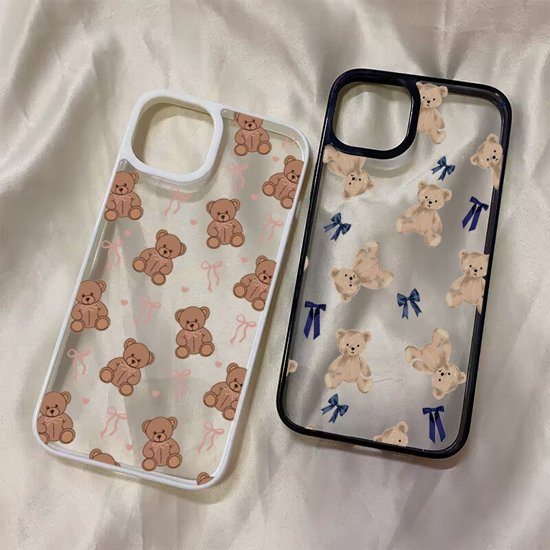 Cute Teddy Bear Bowknot Phone  - Samsung Galaxy A55 recension och pris