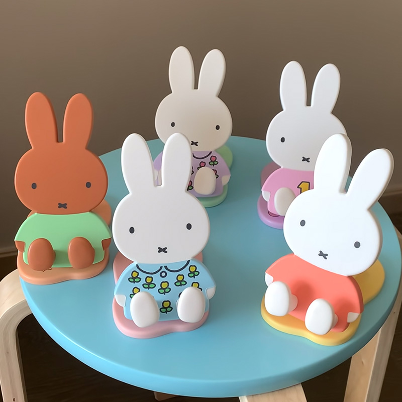 Cartoon Miffy Telescopic Foldi - Tablet Cute Accessories recension och pris