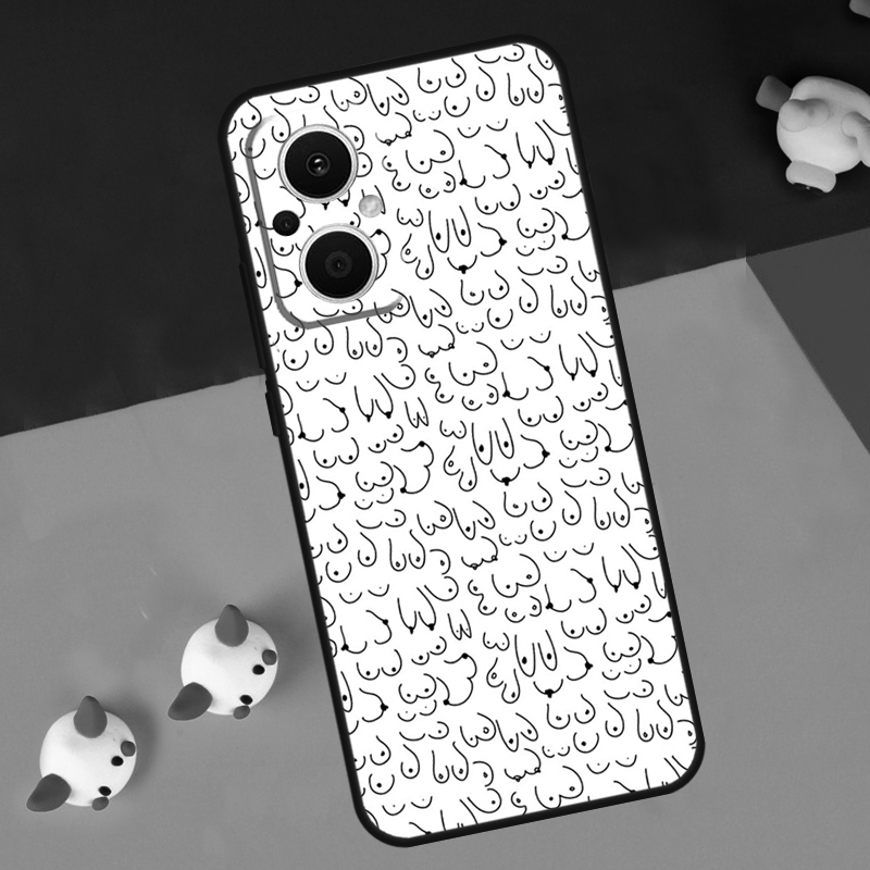 Boobs Art Case For OPPO Find X - Oppo Reno 12 recension och pris